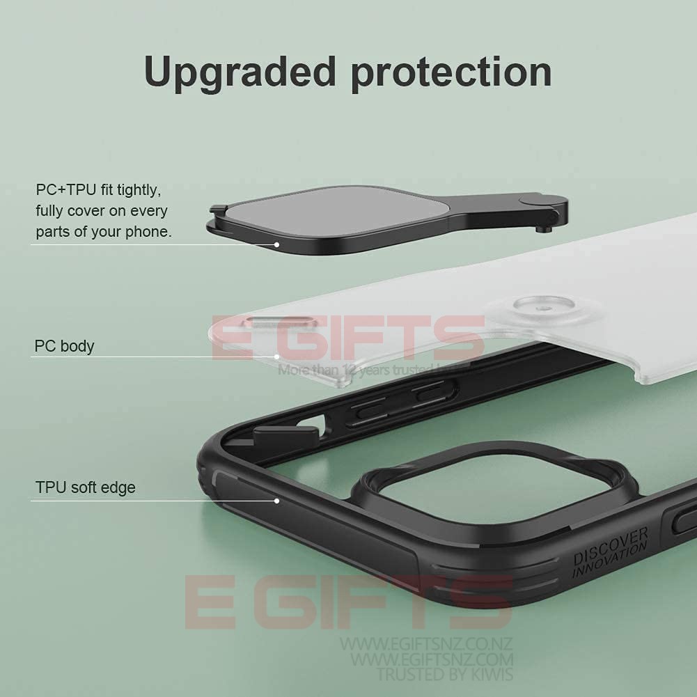 iPhone 12 Pro Max Nillkin Cyclop Camera Shield Kickstand Cover - Image 6