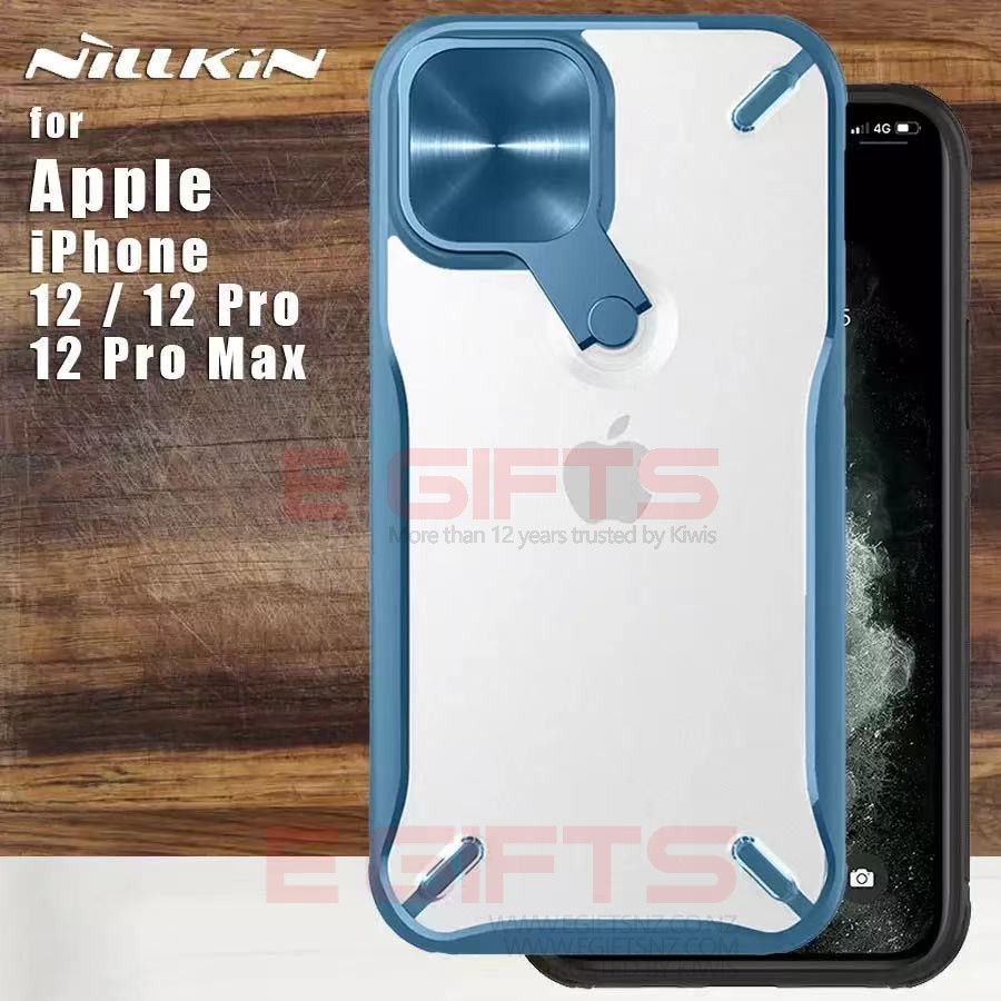 iPhone 12 Pro Max Nillkin Cyclop Camera Shield Kickstand Cover - Image 3