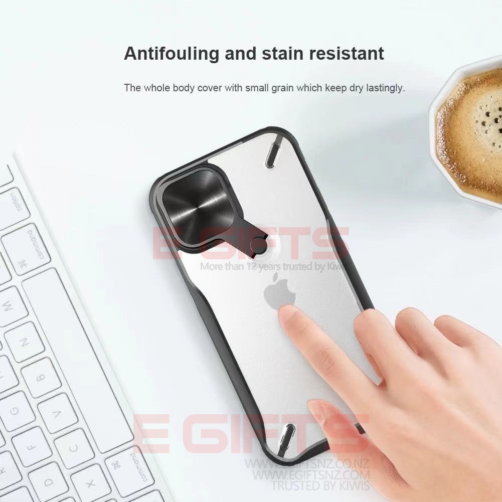iPhone 12 Pro Max Nillkin Cyclop Camera Shield Kickstand Cover - Image 7