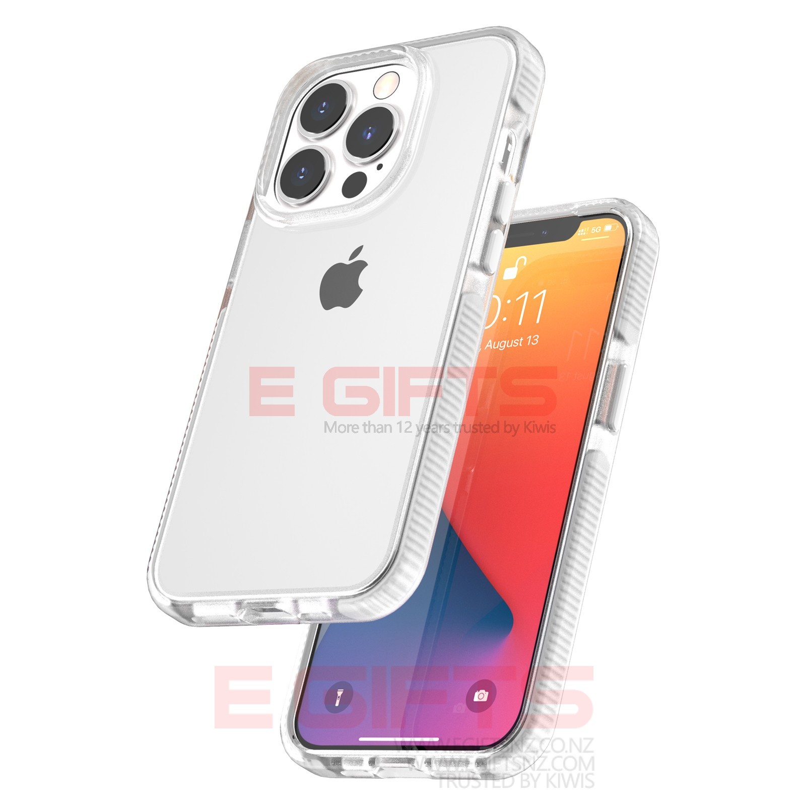 iPhone 13 Pro Max Tough Clear Case color frame - Image 9