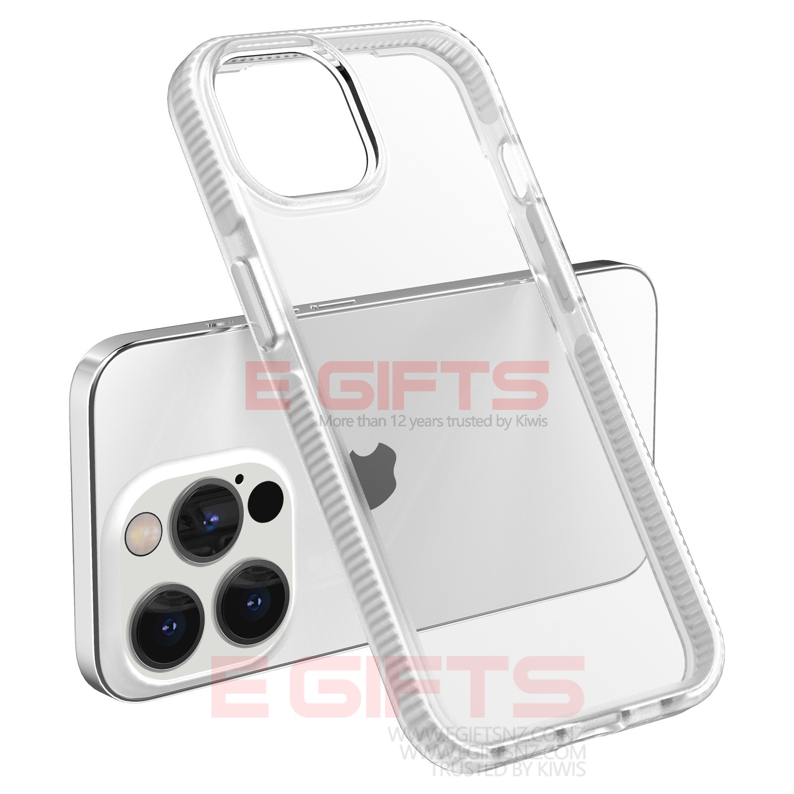 iPhone 13 Pro Max Tough Clear Case color frame - Image 2