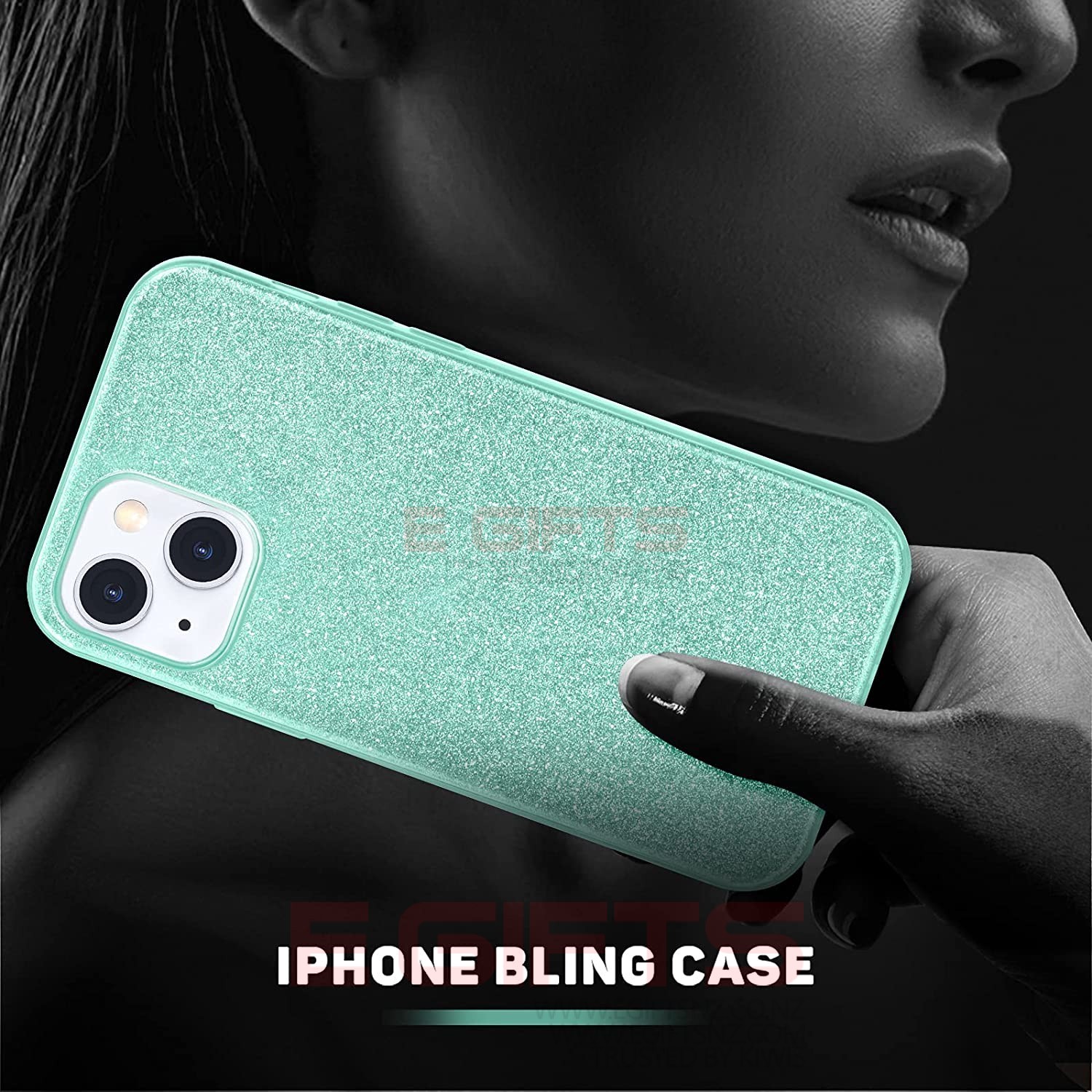 iPhone 13/14/15 bling Back Cover - Image 8