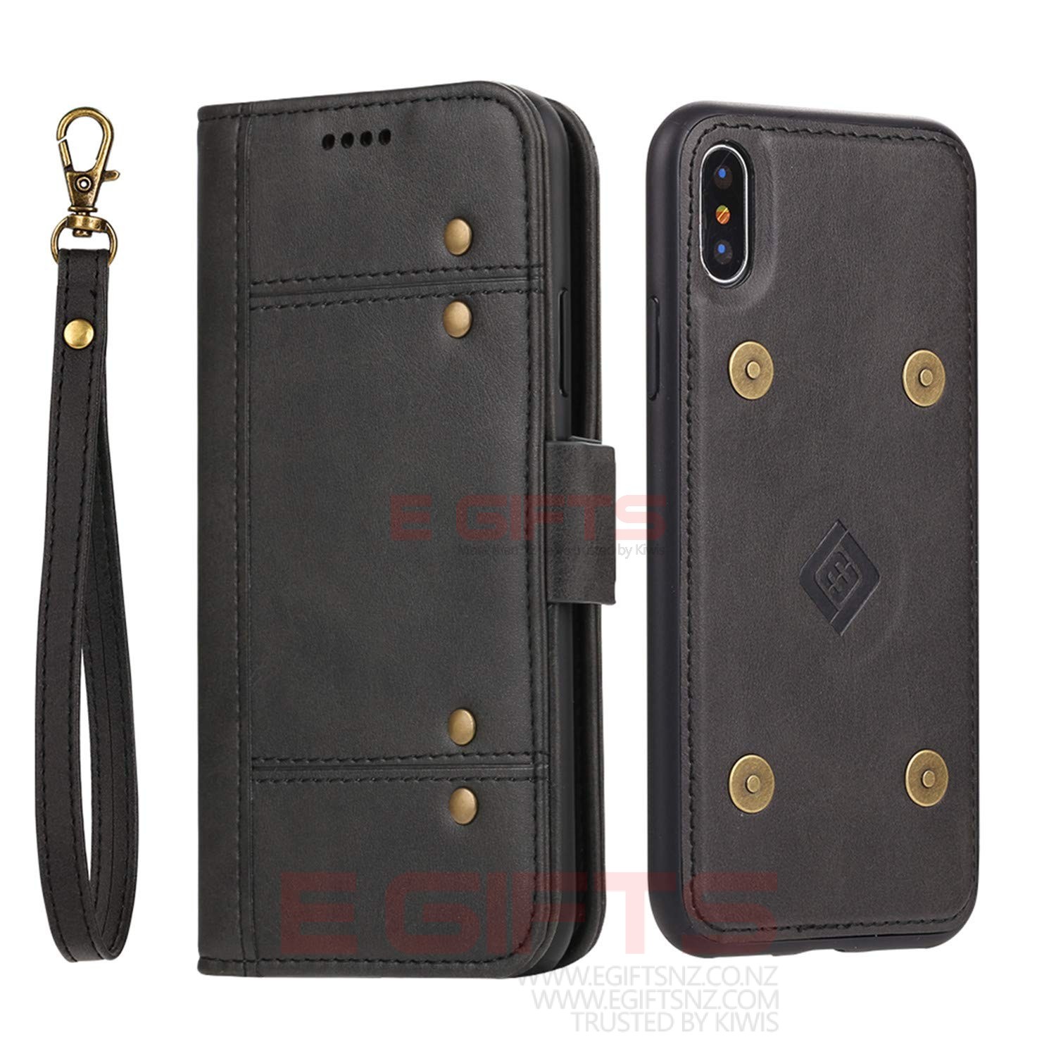 iPhone X/XS LC.imeeke 2 in 1 Detachable Wallet Case - Image 4