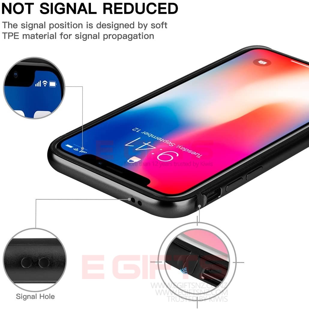 iPhone XR G-CASE Metal Frame with Removable Clear Back Case - Image 4