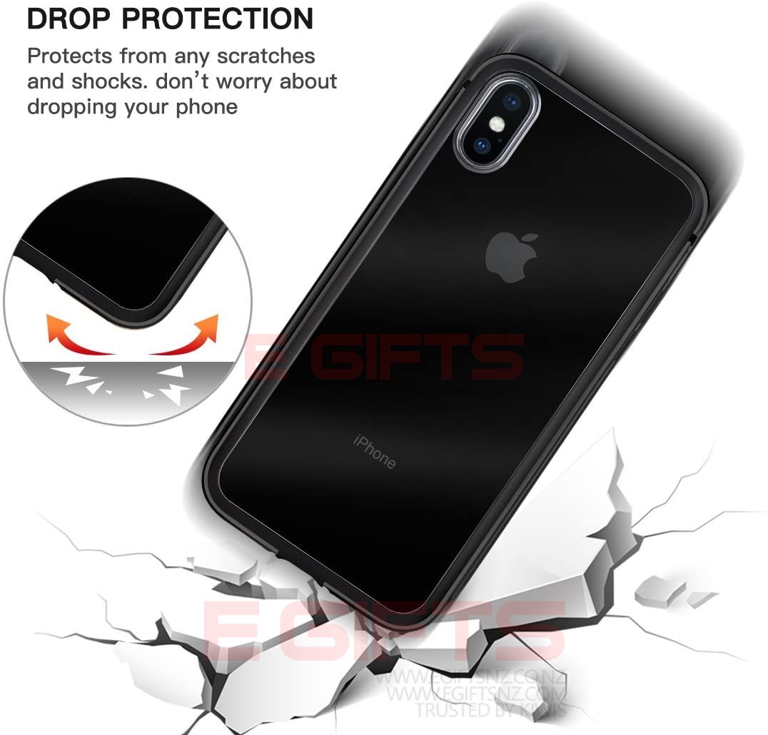iPhone XR G-CASE Metal Frame with Removable Clear Back Case - Image 2