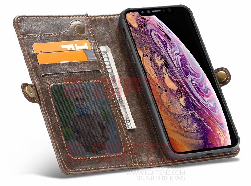 iPhone XR Caseme Qin Detachable Wallet Case - Image 3
