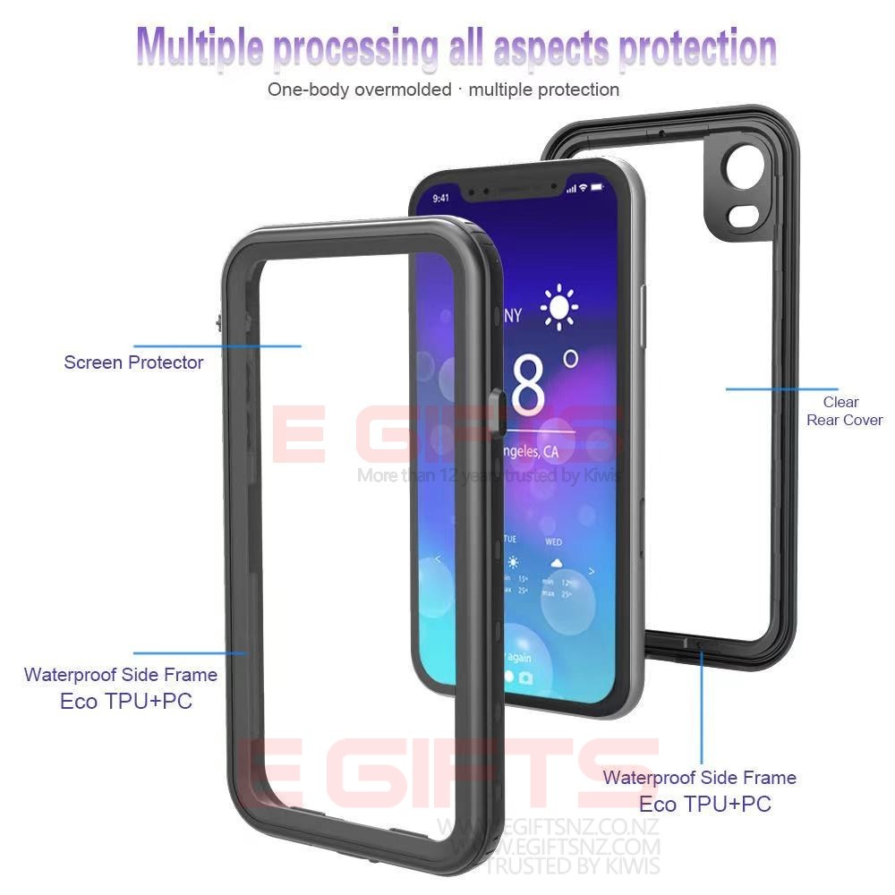 iPhone XR Redpepper IP68 Waterproof Full Body Case - Image 5