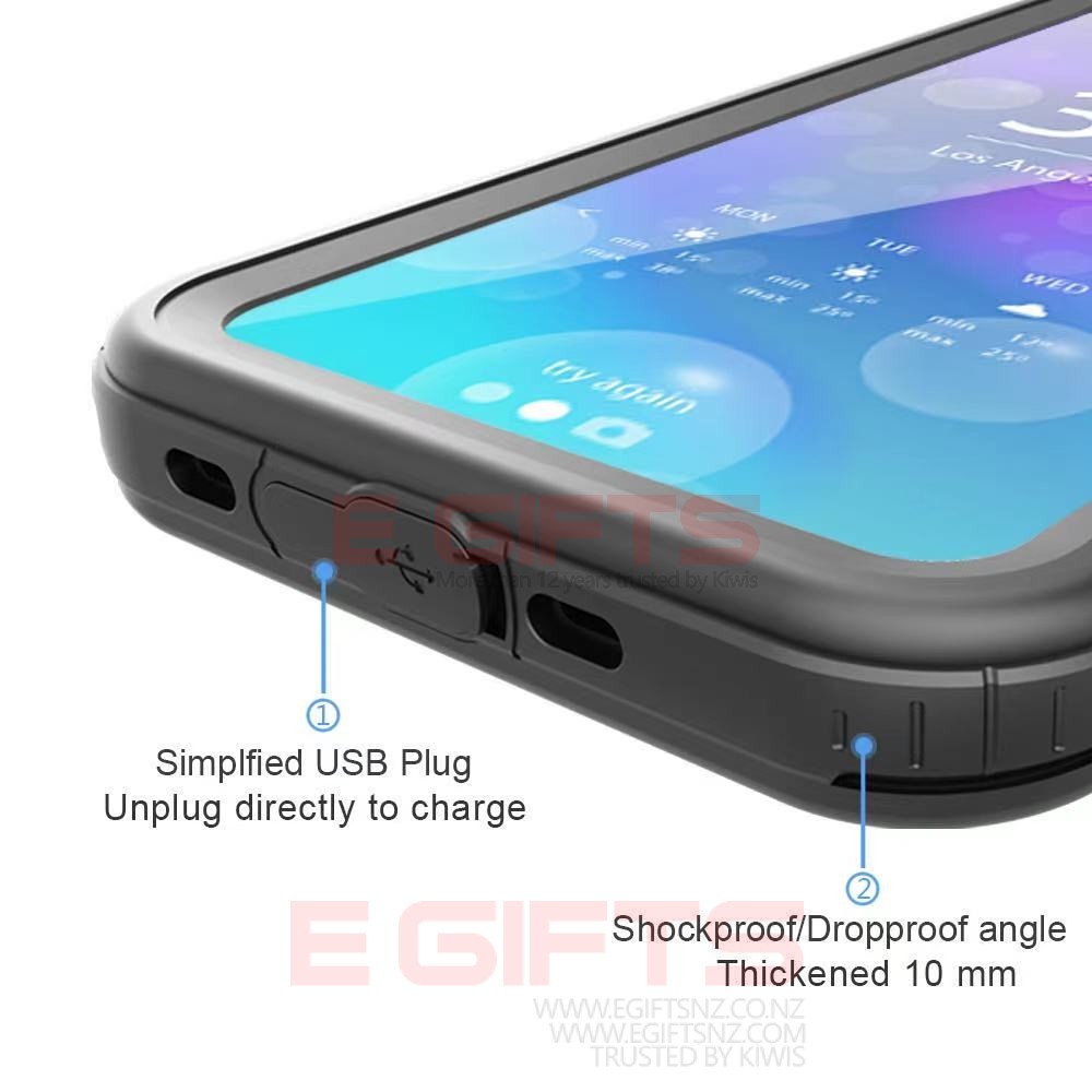 iPhone XR Redpepper IP68 Waterproof Full Body Case - Image 4