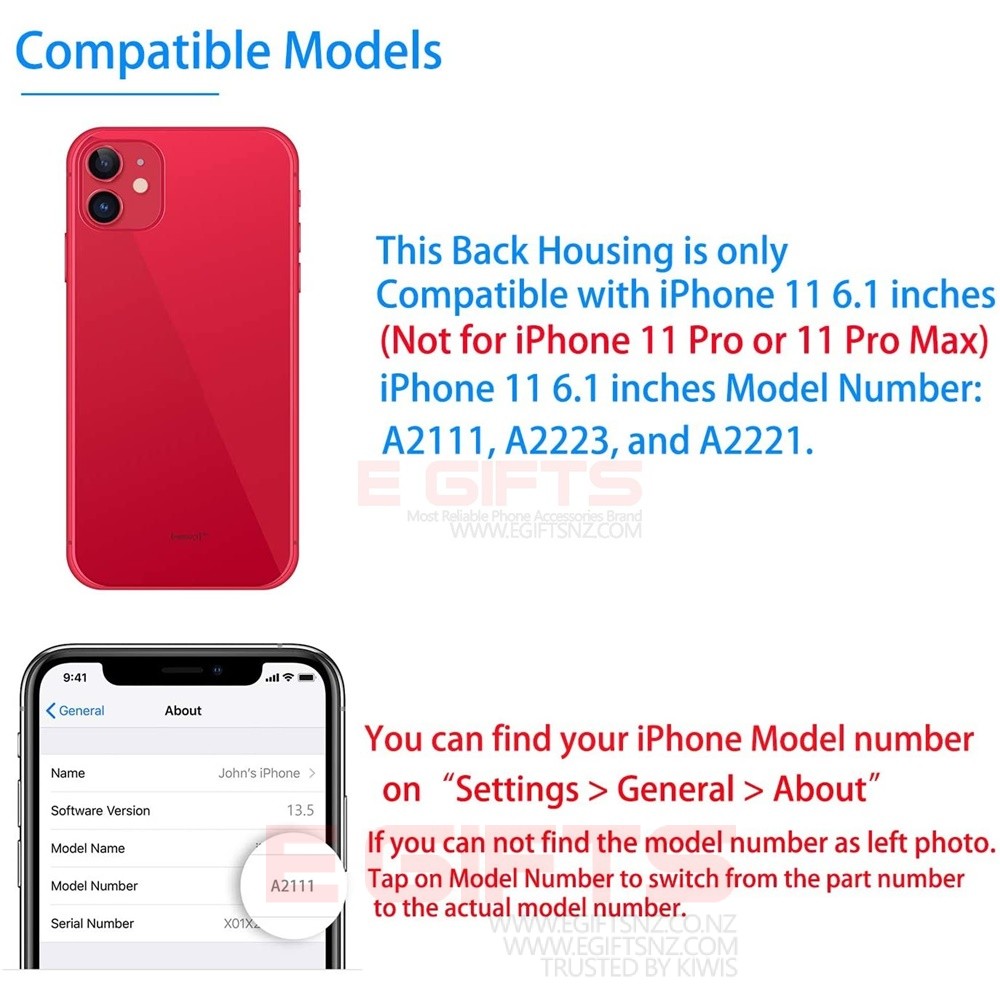 IPHONE 11 BACK HOUSING REPLACEMENT - Image 2