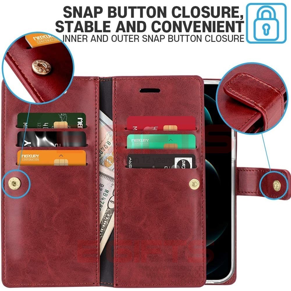 iPhone 12/12 Pro Mercury Goospery Mansoor Diary Wallet Case - Image 5