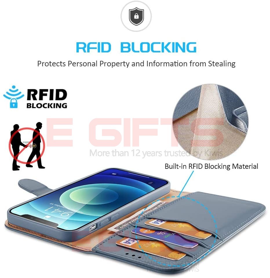 iPhone 12 Pro Max DUX Hivo Genuine Leather Wallet Case - Image 12