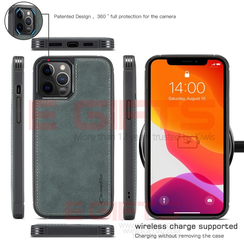 iPhone 12 Pro Max Caseme Song Detachable Wallet Case - Image 13