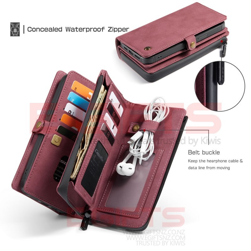 iPhone 12 Pro Max Caseme Song Detachable Wallet Case - Image 10