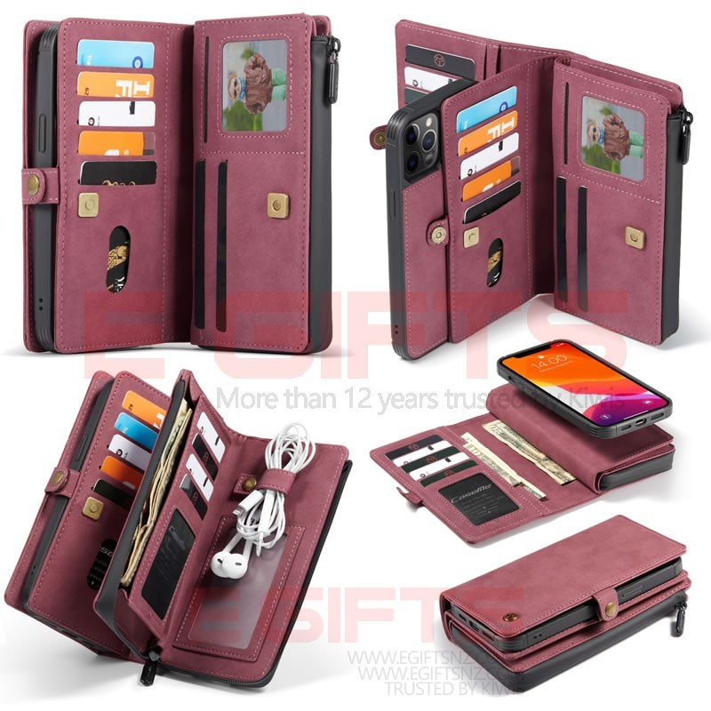 iPhone 12 Pro Max Caseme Song Detachable Wallet Case - Image 7