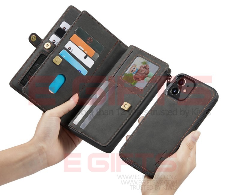 iPhone 12 Pro Max Caseme Song Detachable Wallet Case - Image 4