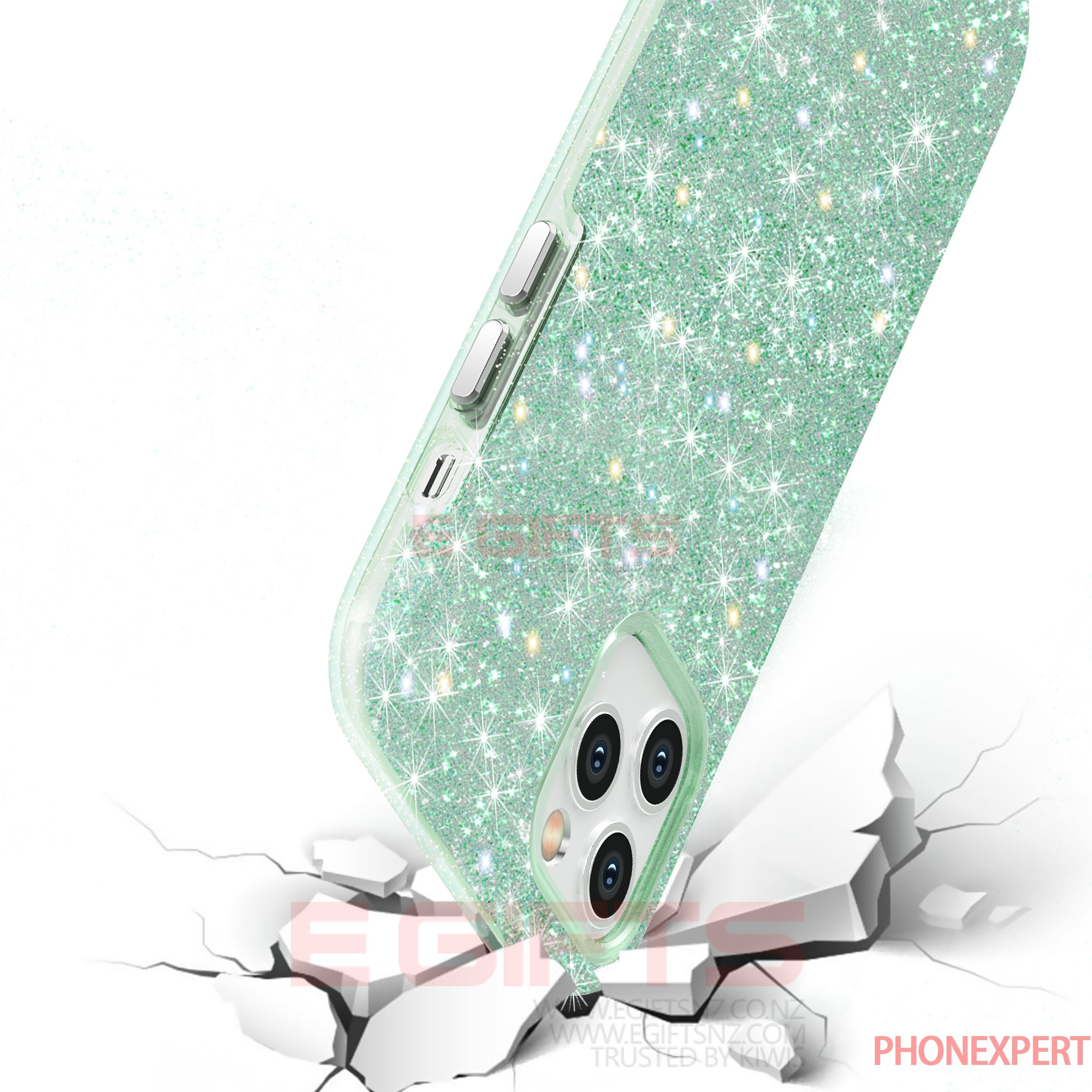 iPhone 11 Pro Diamond Bling Back Cover - Image 2