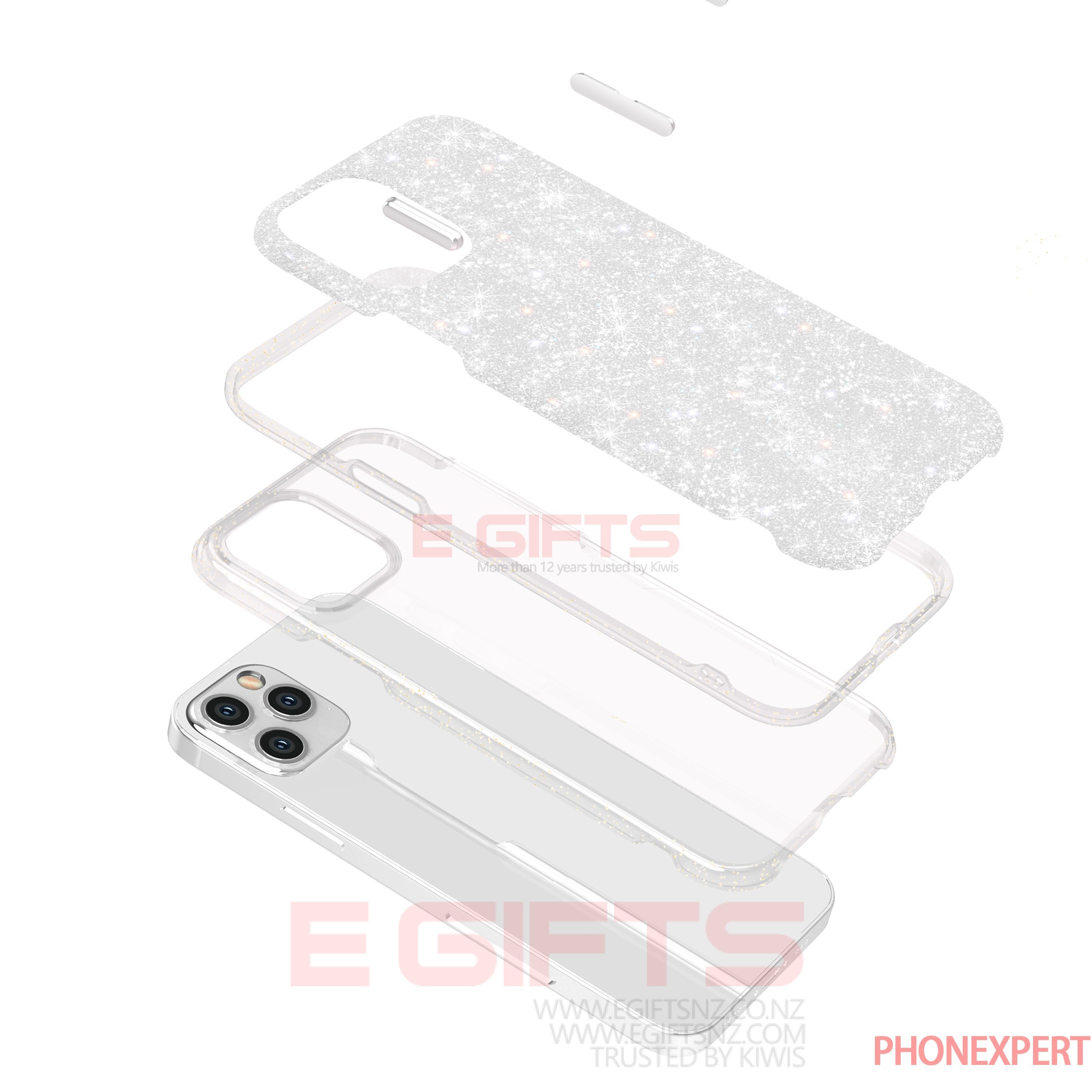 iPhone 11 Pro Diamond Bling Back Cover - Image 7