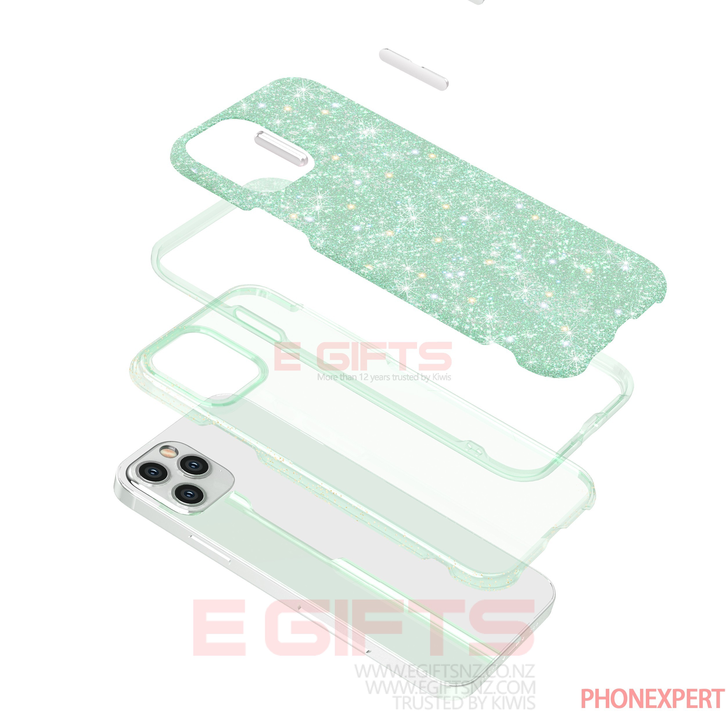iPhone 11 Pro Max Diamond Bling Back Cover - Image 6