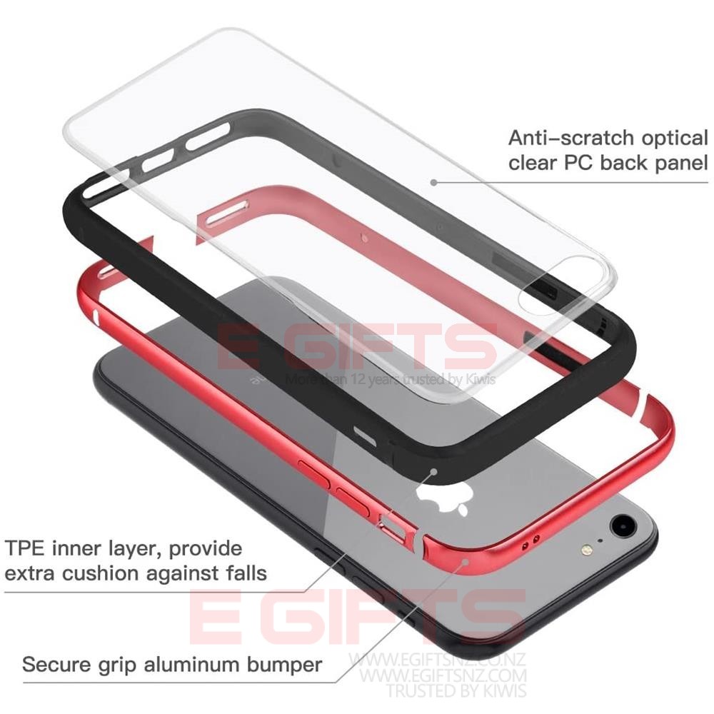 iphone 7/8/SE 2020 G-CASE Metal Frame with Removable Back Case - Image 5