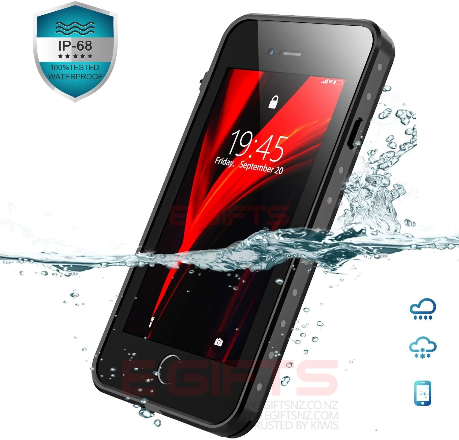 iPhone 7/8/SE 2020 Redpepper IP68 Waterproof Full Body Case - Image 3