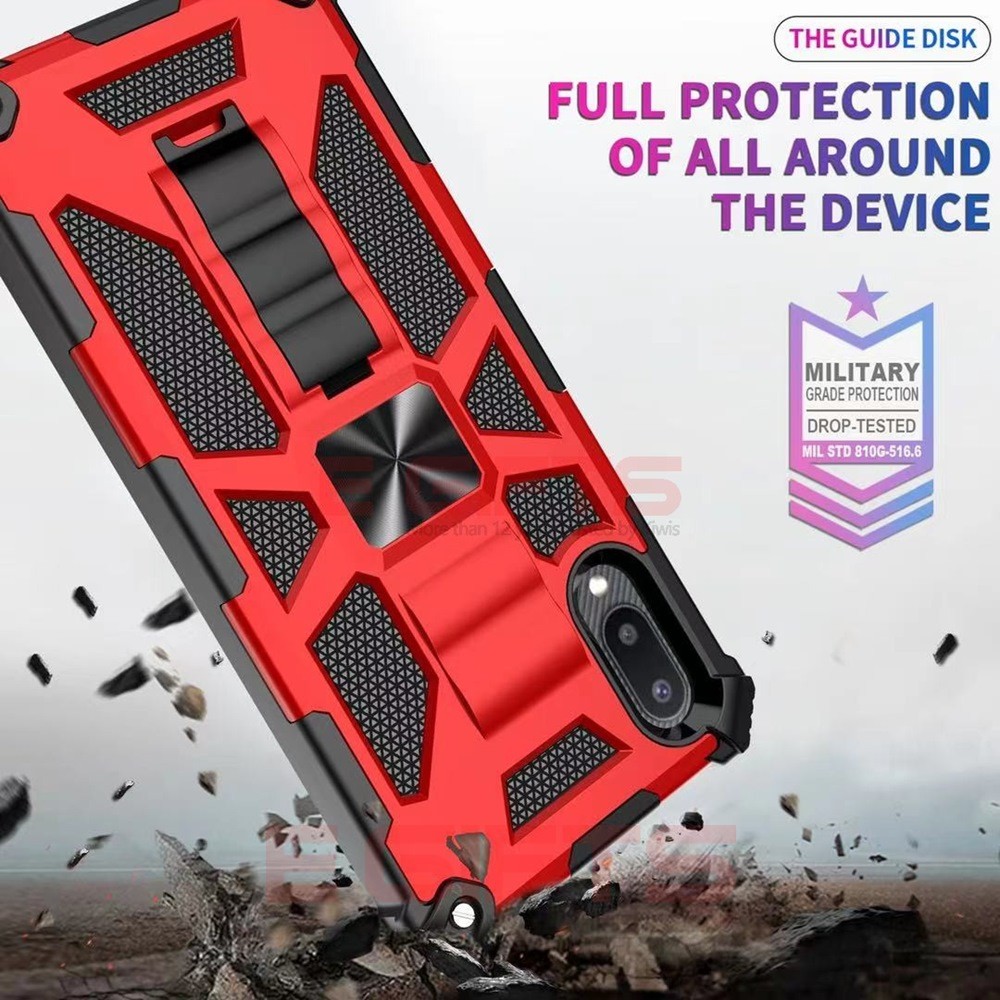 Samsung A14 5G Rugged tough shock proof stand 2 layers back Cover - Image 7