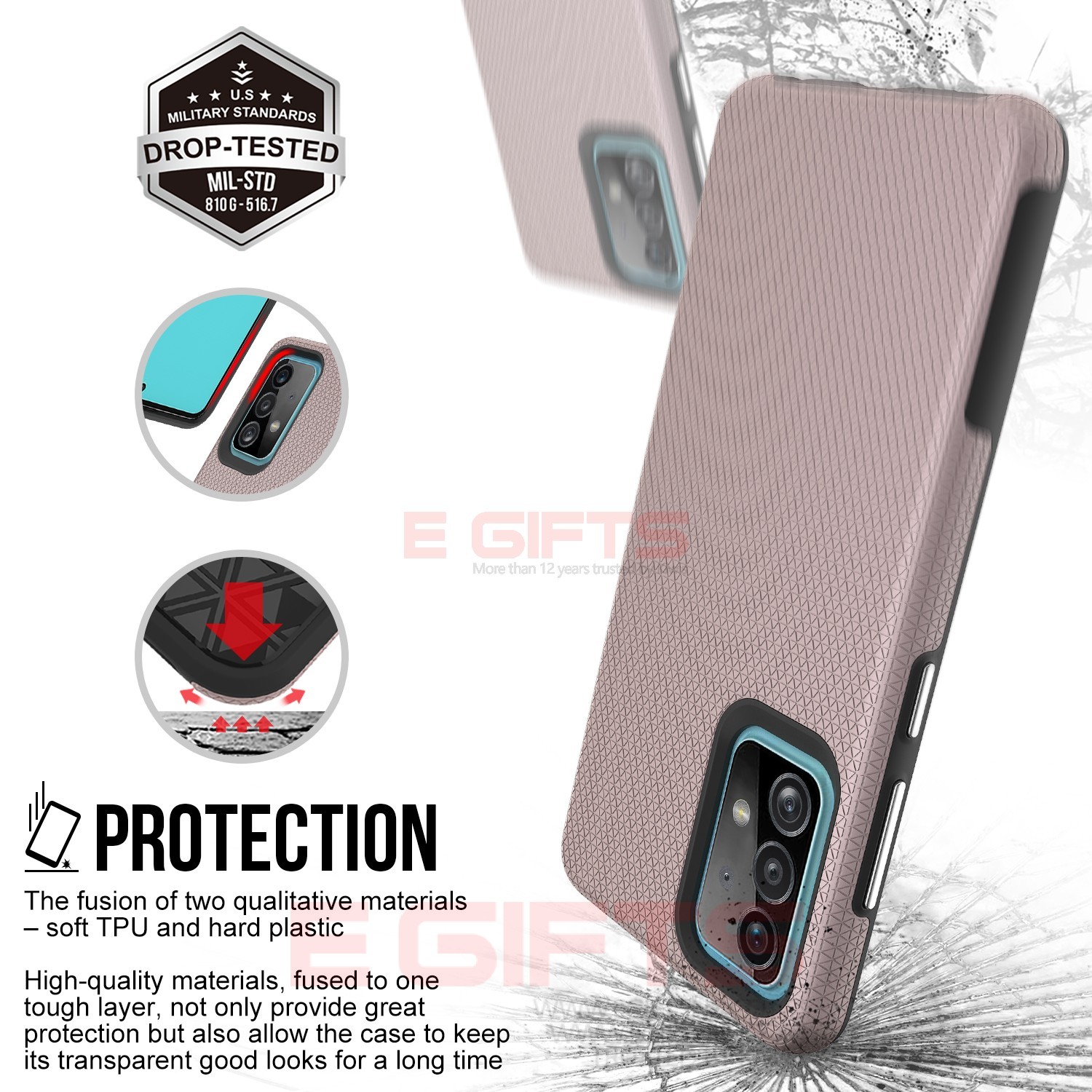 Samsung A52 Triangle Tough Case - Image 8