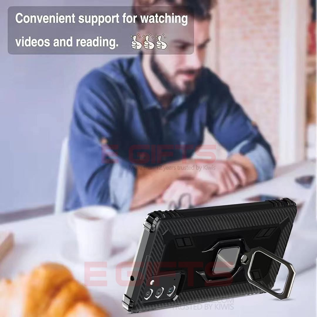 Samsung Note20 Ultra Kickstand Ring Back Cover - Image 5