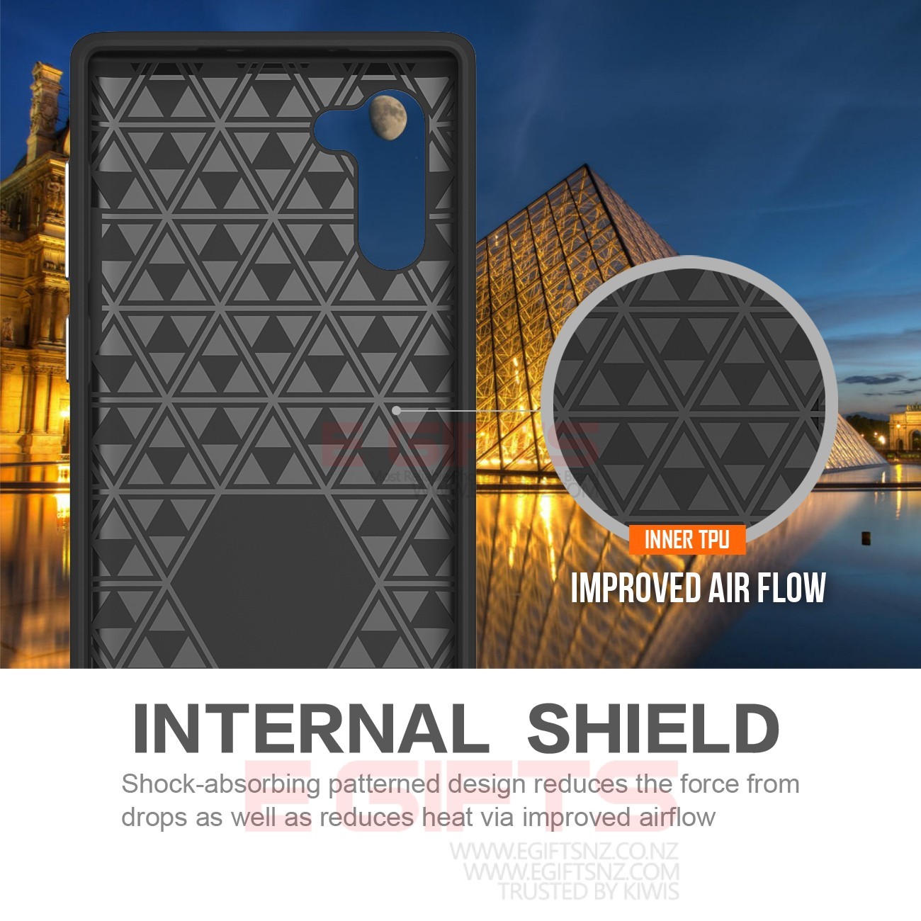 Samsung Note10 Military Grade Triangle Case - Image 6