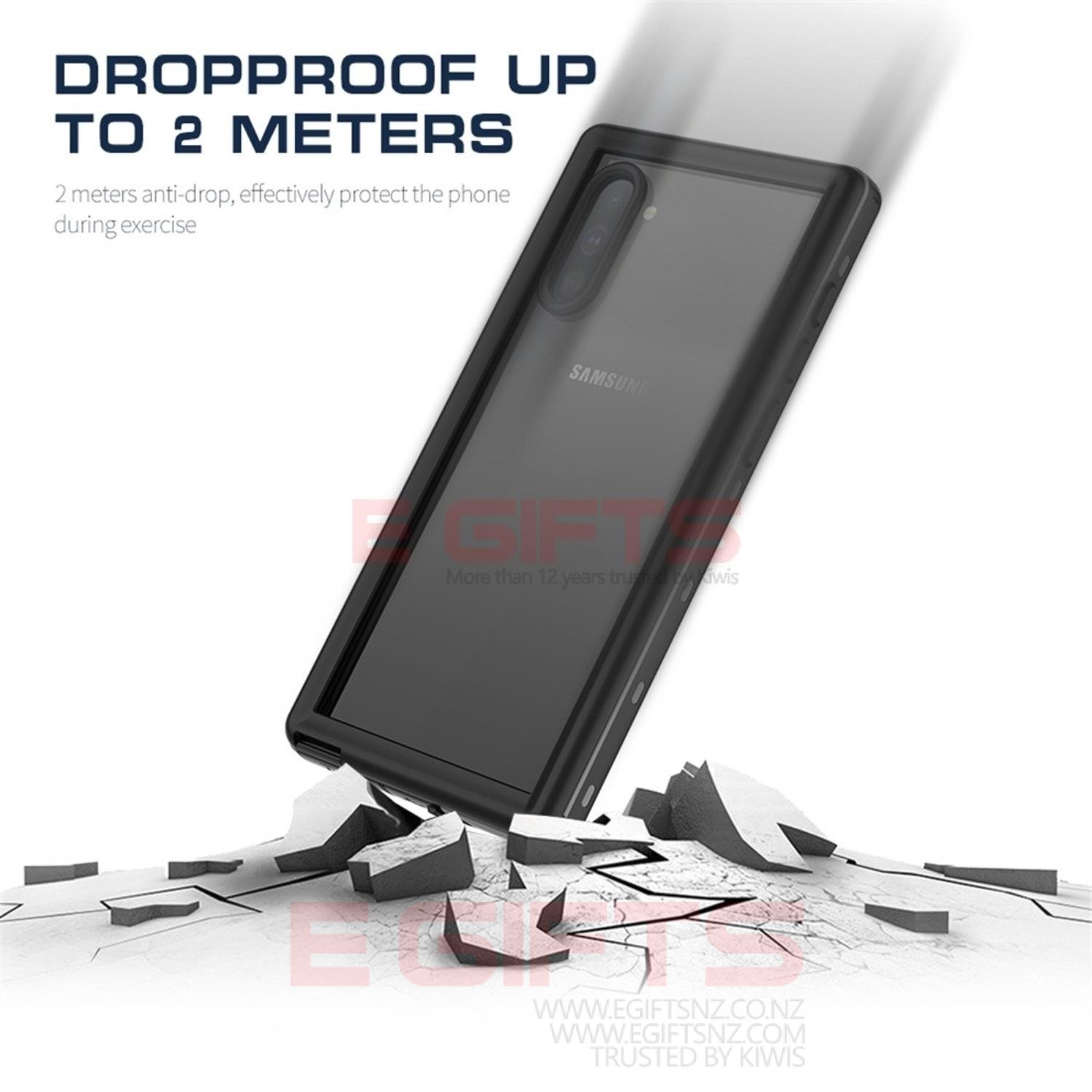 Samsung Note10 Redpepper IP68 Waterproof Full Body Case - Image 6