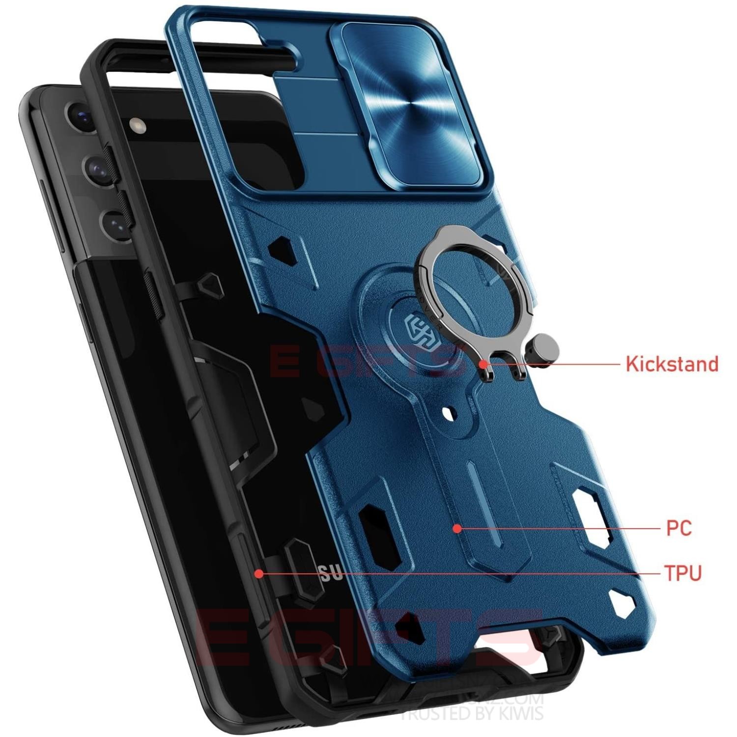Samsung S21 Plus Nillkin Camera Shield Armor Case - Image 2