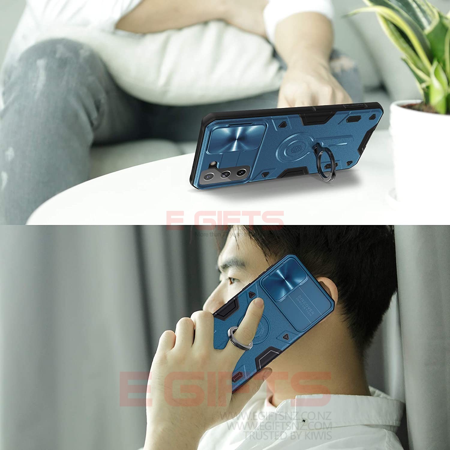 Samsung S21 Plus Nillkin Camera Shield Armor Case - Image 4