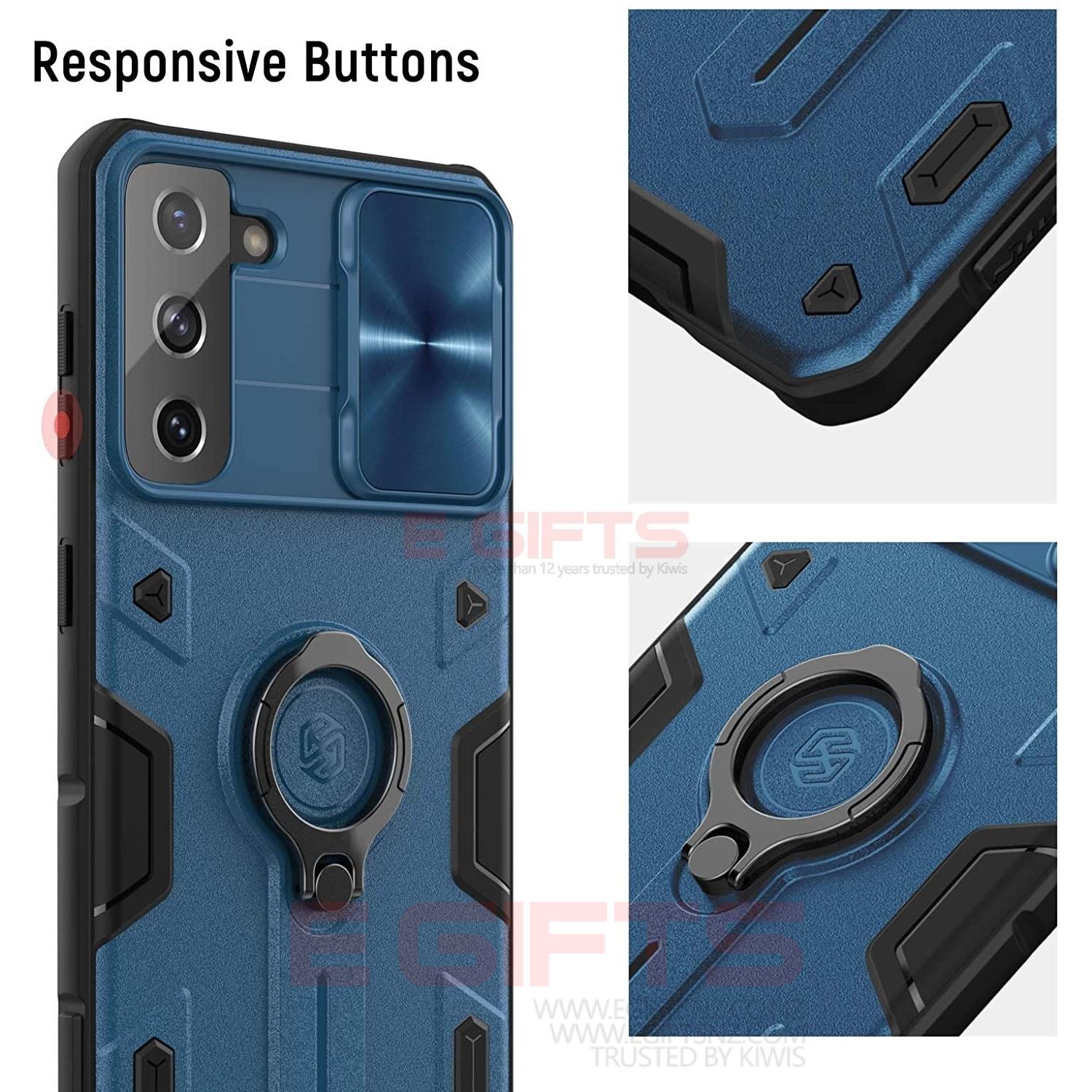 Samsung S21 Plus Nillkin Camera Shield Armor Case - Image 5