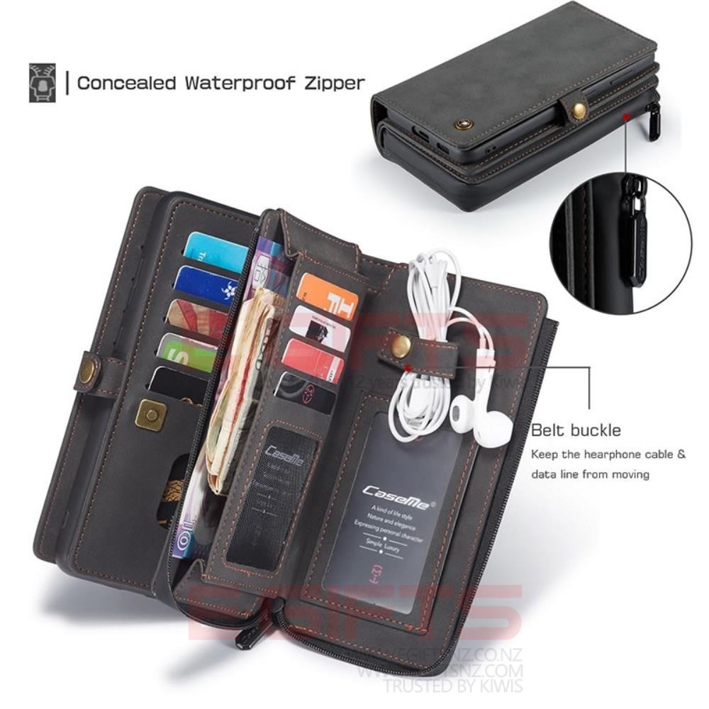 Samsung S21 Ultra Caseme Song Multi-function Detachable Wallet Case - Image 3