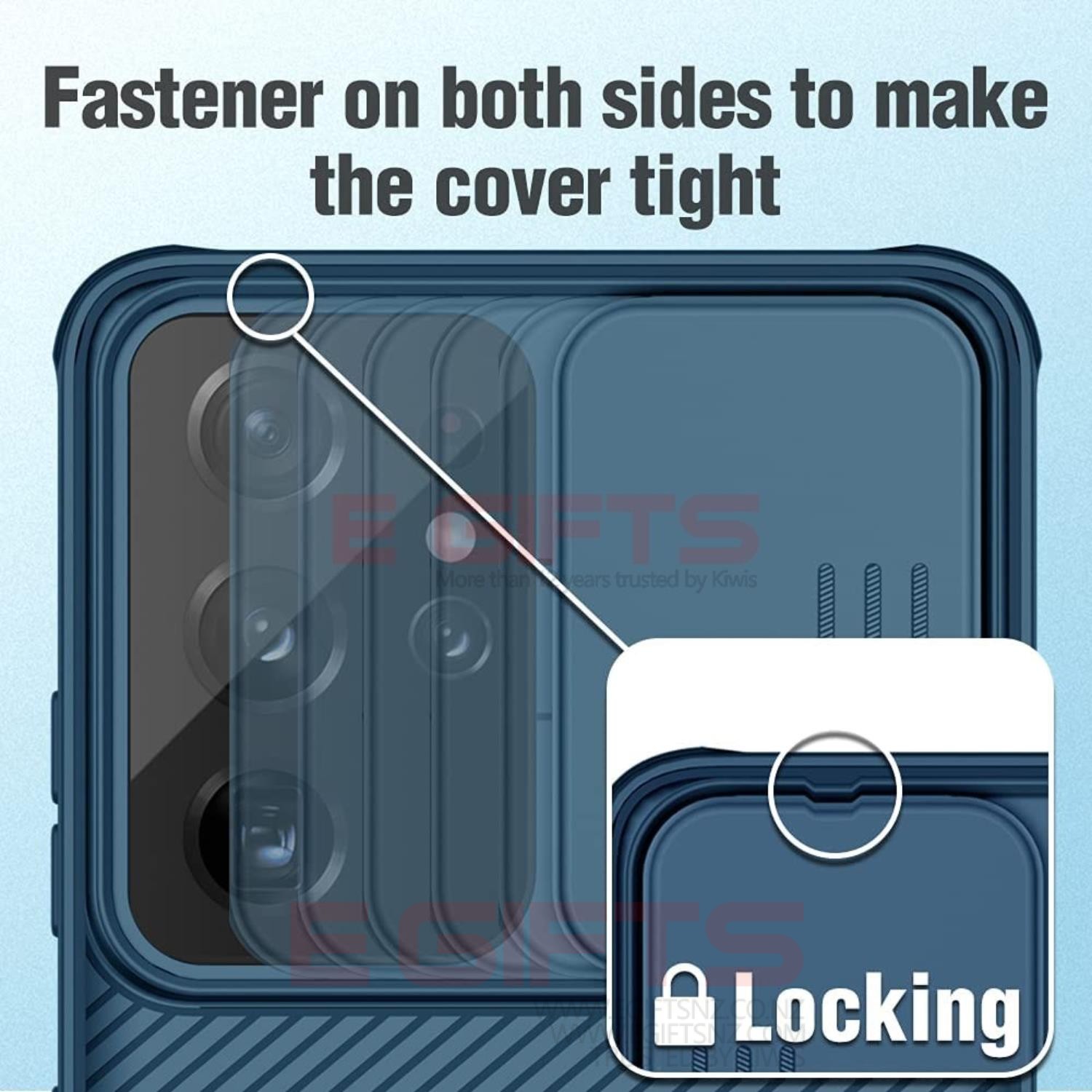 Samsung S21 Ultra Nillkin Camera Shield Slim Case - Image 3