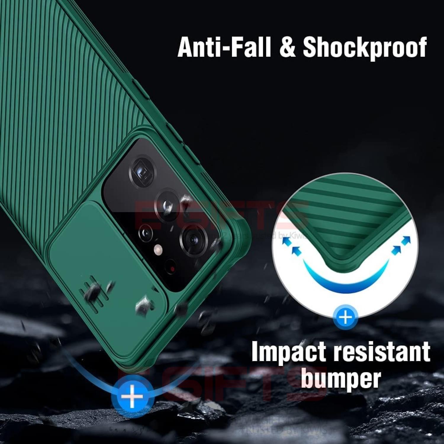 Samsung S21 Ultra Nillkin Camera Shield Slim Case - Image 4