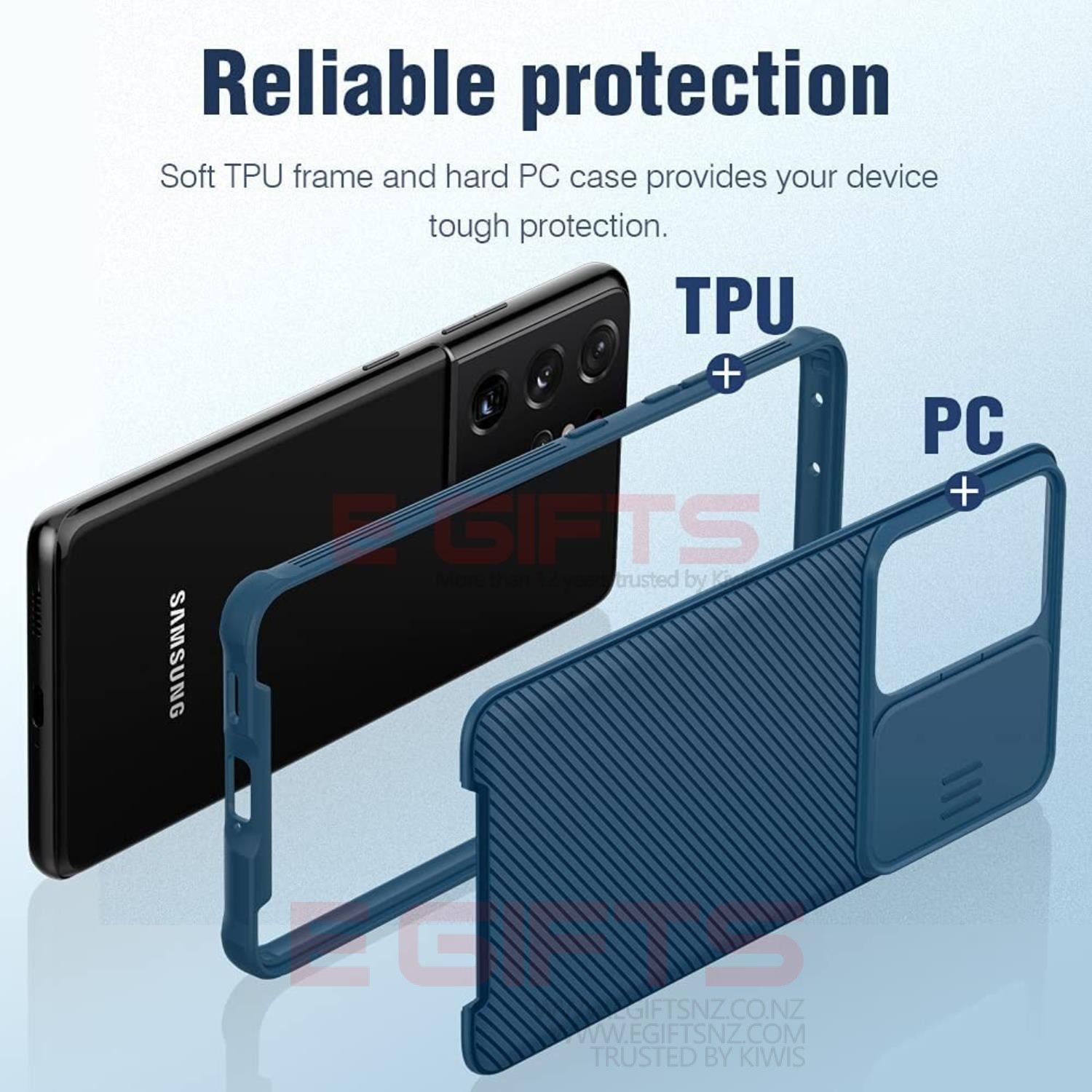 Samsung S21 Ultra Nillkin Camera Shield Slim Case - Image 6