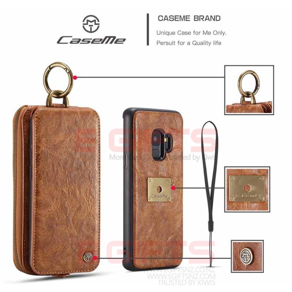 Samsung Galaxy S9 Caseme Detachable Zipper Wallet - Image 3