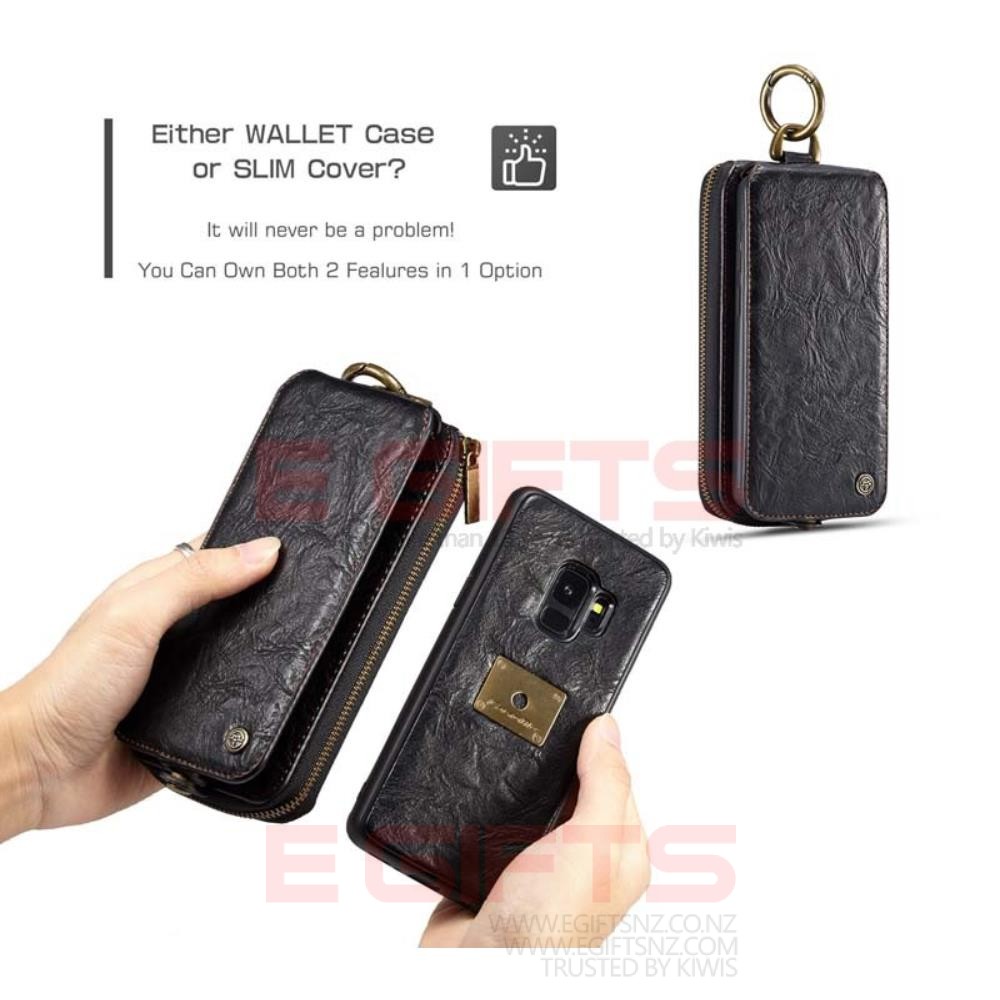 Samsung Galaxy S9 Caseme Detachable Zipper Wallet - Image 2