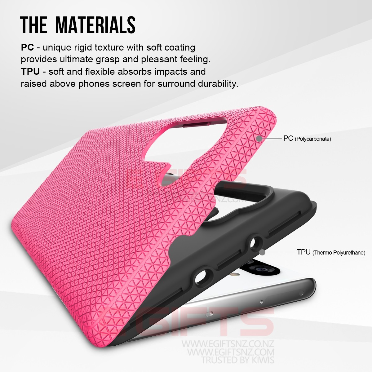 Samsung Note10 Military Grade Triangle Case - Image 3