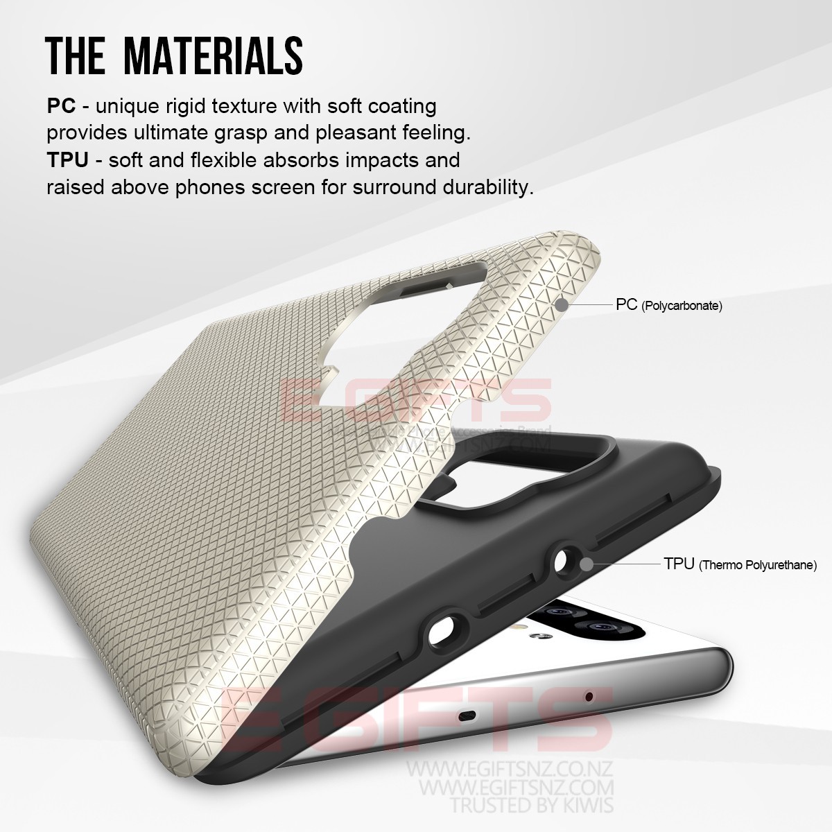 Samsung Note10 Plus Military Grade Triangle Case - Image 4