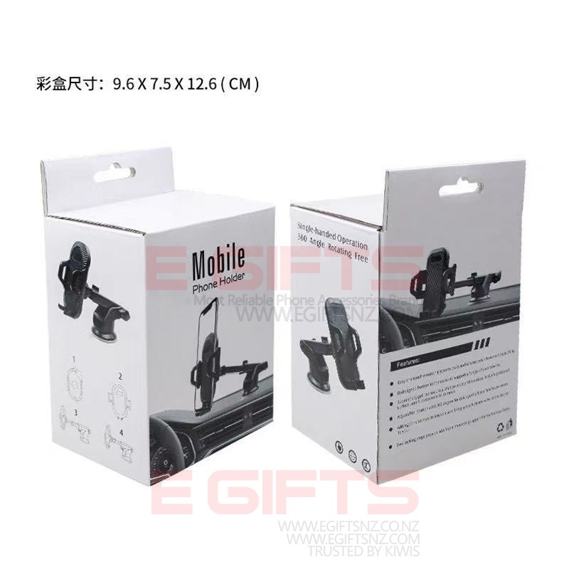 3 in 1 Auto Release Universal Phone Car Holder - Image 2