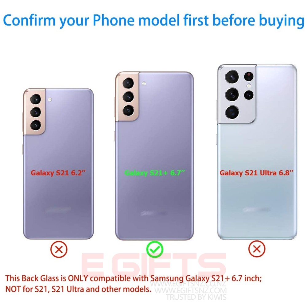 SAMSUNG S21 PLUS BACK GLASS REPLACEMENT - Image 2