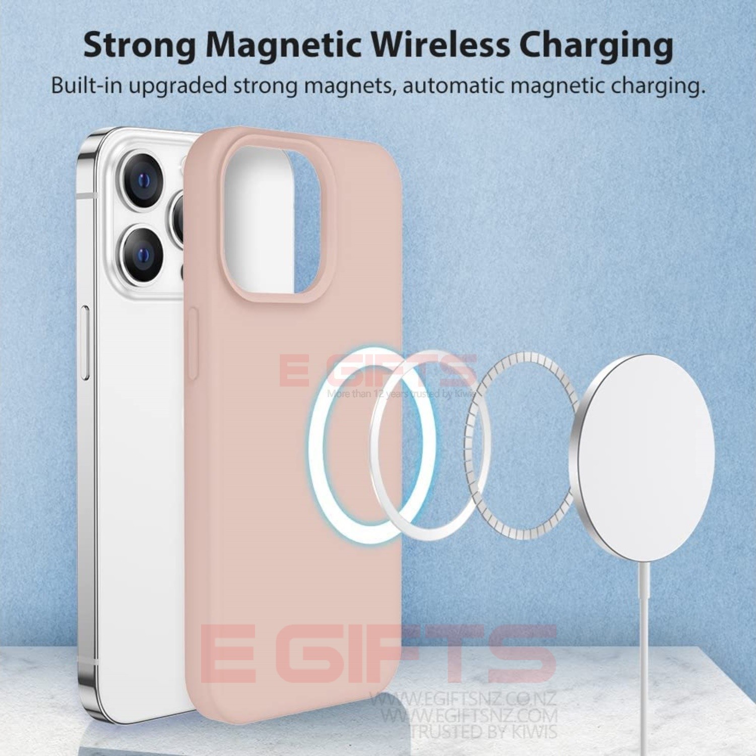 iPhone 13 Pro Max Magsafe Liquid Silicone Slim Case - Image 19