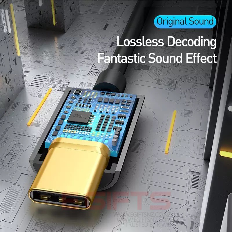 BASEUS TYPE C TO AUX 3.5 MM ADAPTER L54 - Image 5