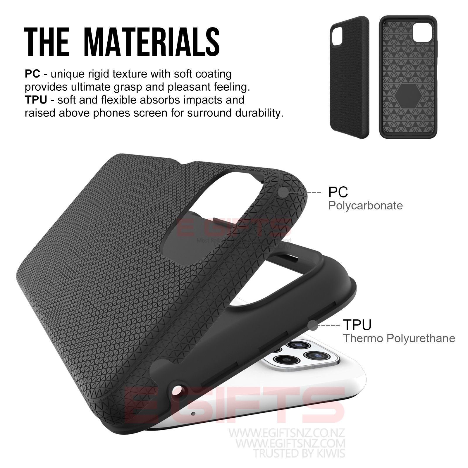 Samsung A22 5G Triangle Tough Case - Image 5