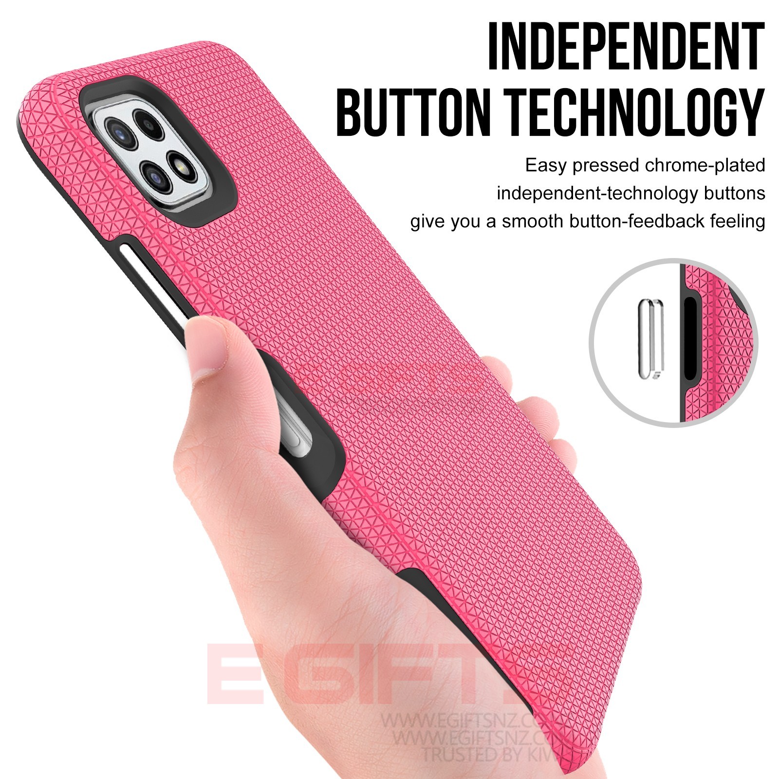 Samsung A22 5G Triangle Tough Case - Image 4