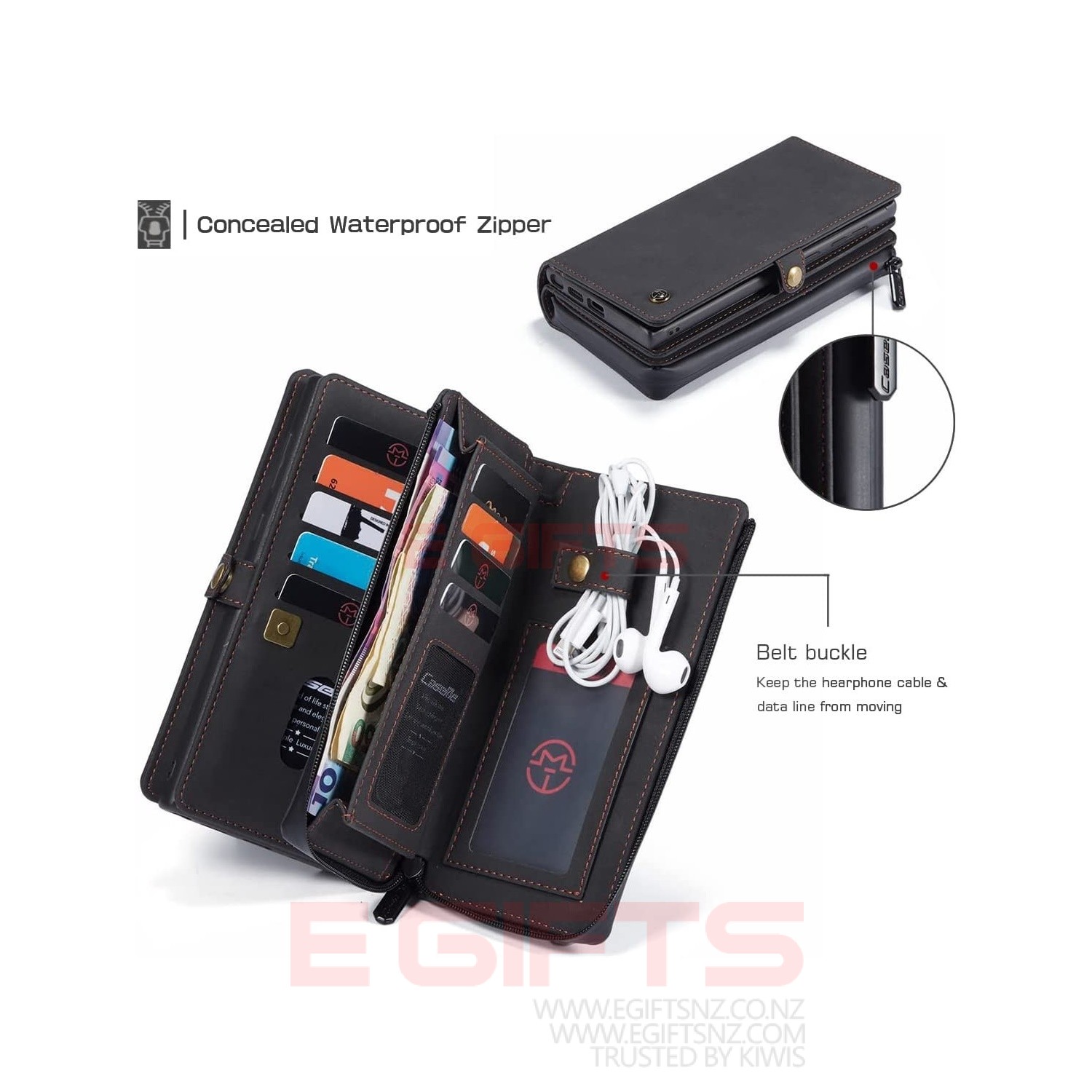 Samsung S22 Ultra CASEME Song Detachable Wallet - Image 7