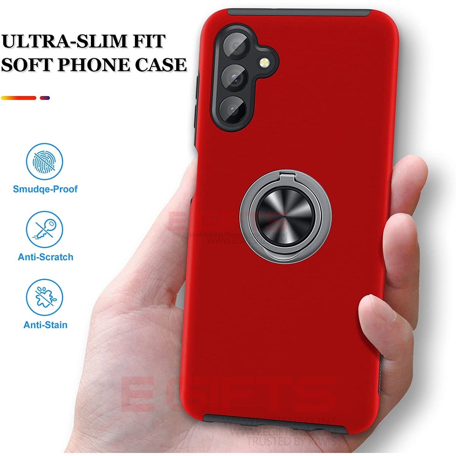 Samsung A13 5G Ring Back Cover - Image 5