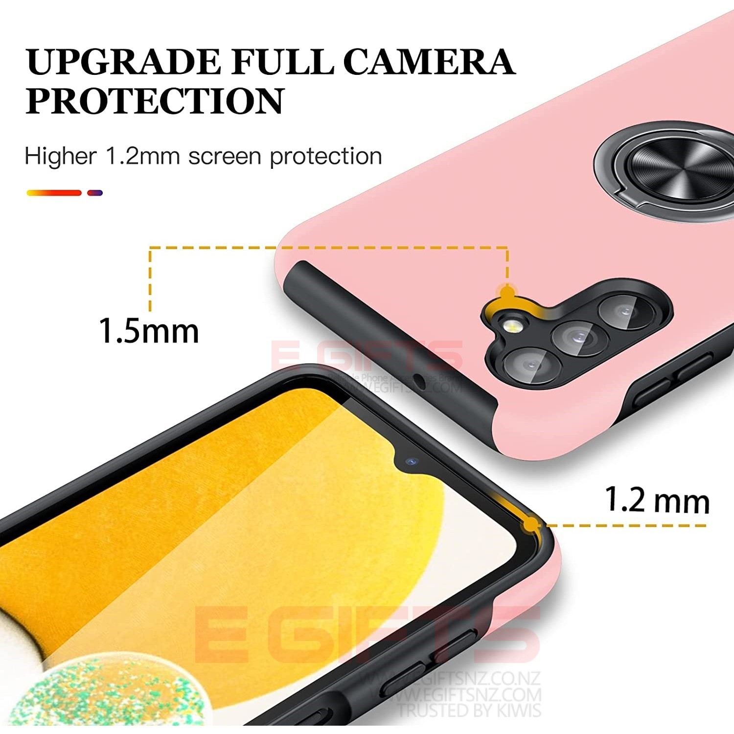 Samsung A13 5G Ring Back Cover - Image 6