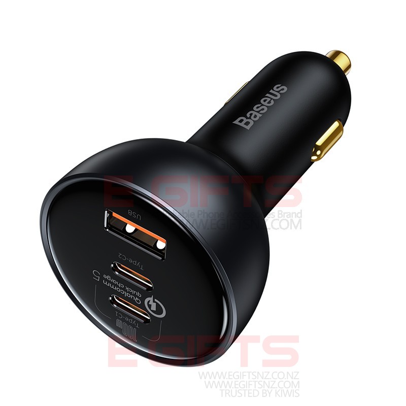 BASEUS 160W Superior 2 PD USB Car Charger With Cable - Image 10